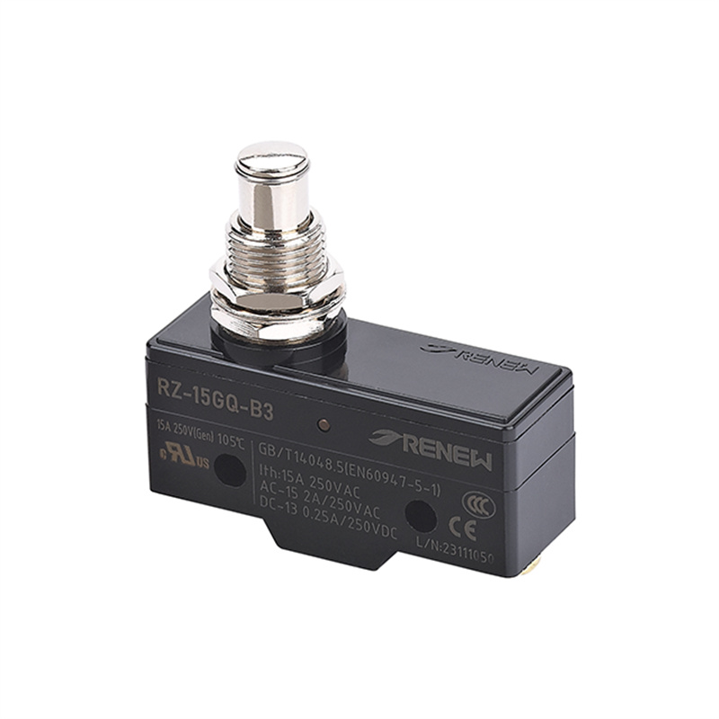 thumbnail interactive-video image 1 of RENEW RZ-15GQ-B3 Snap Switch / Momentary Switch – 15A 125/250VAC (Open Box) 1 of 6